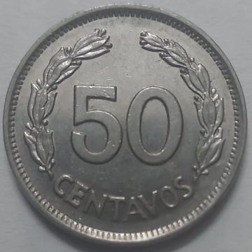 Ecuador 50 Centavos 1963 (Used)