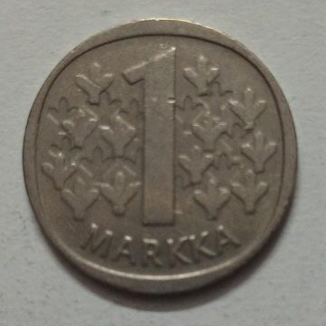 Finland  1 Markka 1974 (Used)