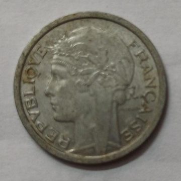 1 Franc 1950 Liberte Egalite Fraternite (used)