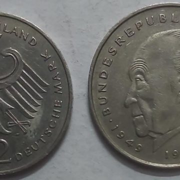 GERMANY Deutsche 2 MARK 1977 (USED)