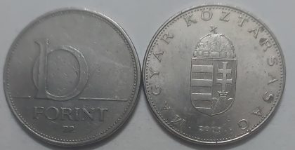 HUNGARY 10 Forint 2008 (used)