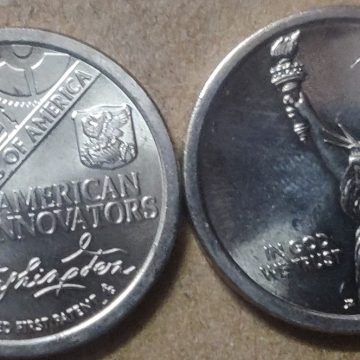 1  Dollar First  patent 2018(UNC)