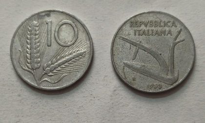 ITALY 10 LIRE 1953 Aluminium Coin (used)
