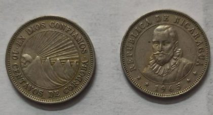 NICARAGUA 10 Centavos 1965  (Used)
