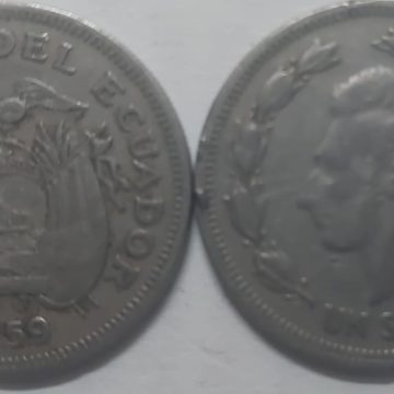 Ecuador UN sucre 1959 (Used)