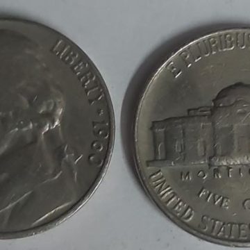 U.S.A. 5- CENT 1960 (used)