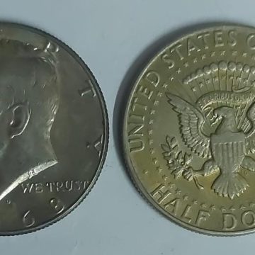 U.S.A. Half Dollar 1968 (USED)