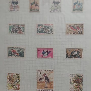 Thematic Birds Stamps of NIGER 13 Stamps Mint 9 Used /4 Mint