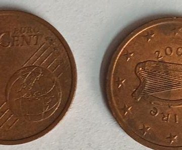 2 EURO Cent Eire Coin 2004 (used)