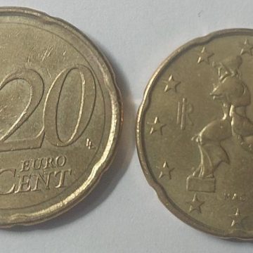 20 EURO Cent Coin 2014 (used)