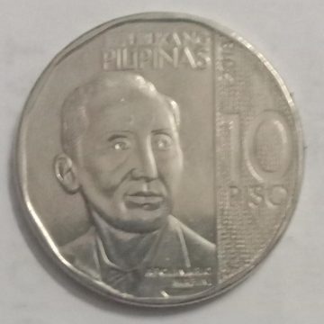 PHILIPPINES  10 PISO 2018 Coin(UNC)