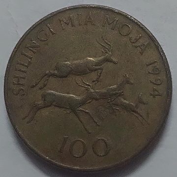 TANZANIA 100 Shilingi Coin 1994 (used)