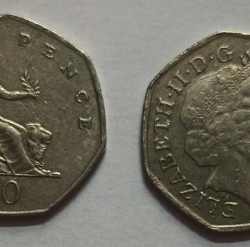 UK 50 Pence Coin 2000 (USED)