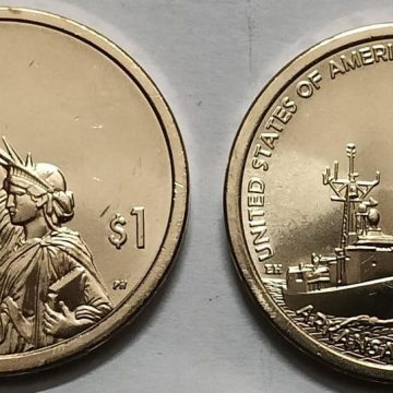 USA Innovation Dollar coin- ARKANSAS-RAYE MONTAGUE 2024 'P Mint 'UNC