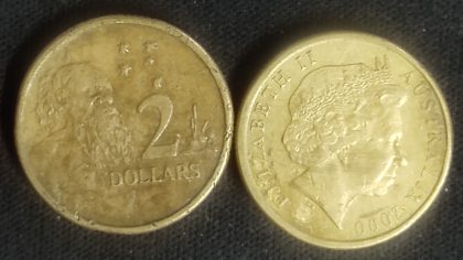 Australian 2 dollar coin 2000_2$ (used)