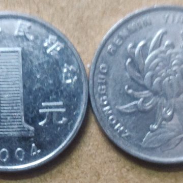 CHINA 1 YUAN 2004(used)