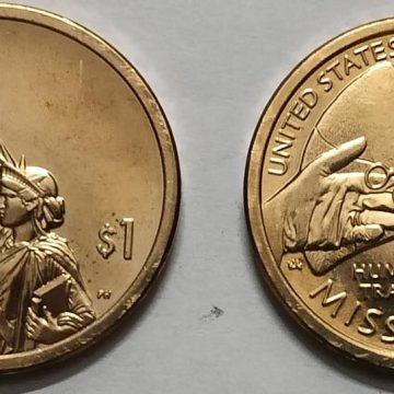 USA Innovation Dollar  coin-First Human Lung Transplant MISSISSIPPI 2023 'D Mint' UNC