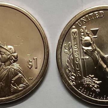 USA Innovation Dollar coin- MISSOURI -GEORGE WASHINGTON 2024 'P Mint' UNC