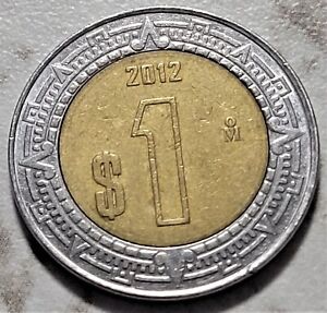 MEXICO 1 DOLLAR 2012(used)
