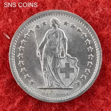 2 Franc 1968 Liberte Egalite Fraternite(used)