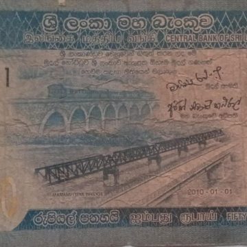 SRILANKA Currency 50 Rupee 2010 (Used)