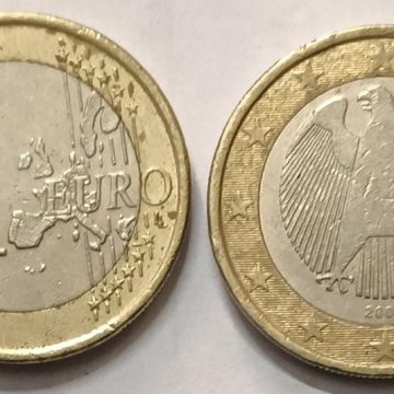1 Cent EURO Coin 2004 (used)