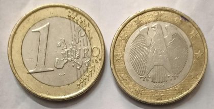 1 Cent EURO Coin 2004 (used)