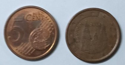 5 Cent EURO  2000 (used)