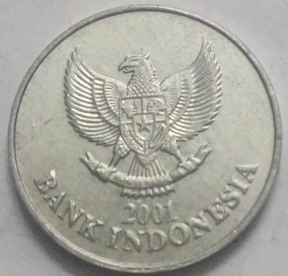 INDONESIA 100 RUPIAH 2001 (Used) - Image 2