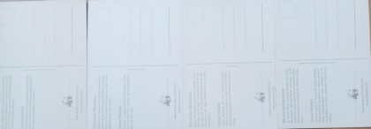 WWF -Green Monkeys -ST.KITTS Set of 4 Maximum Cards - Image 2