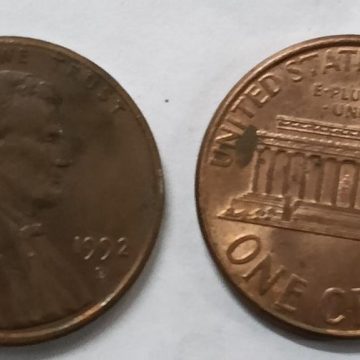 U.S.A. 1-CENT 1992 (used)