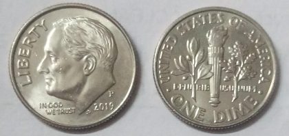 U.S.A. 1-DIME 2019 (Used)