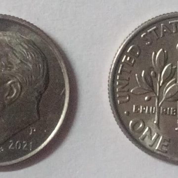 U.S.A. 1-DIME 2021 (Used)