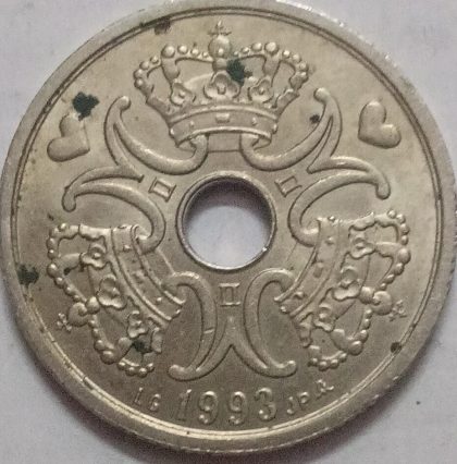 DENMARK 2 KRONER 1993 (USED) - Image 2