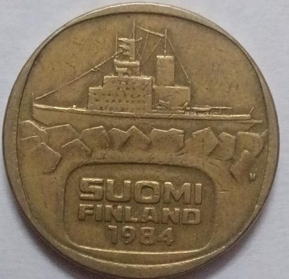 Finland 5 Markka 1984 (Used) - Image 2