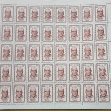 Nilmoni Phukan. Personality, Poet, Writer, Freedom Fighter, Politician, 35  P - MNH (Stamp Full Sheets - 40stamps)