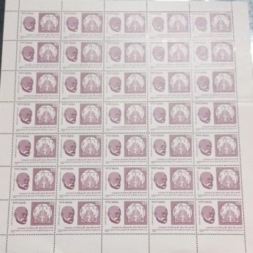Centenary of Robert koch`s Rs.25p- MNH (Stamp Full Sheets - 35stamps)