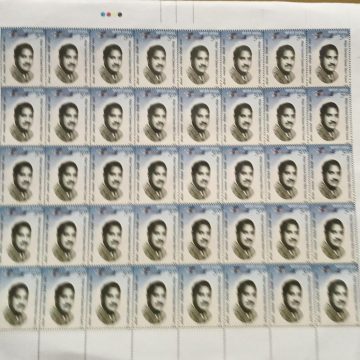 Major General Diwan Misri Chand Personality  Rs.5- MNH (Stamp Full Sheets - 40 stamps)